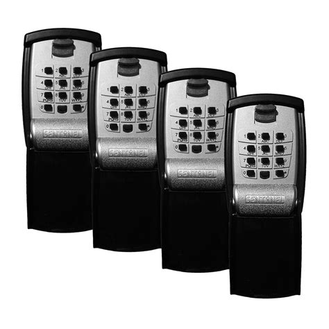 Sentinel Push Button Key Safe Pack Of 4 Pl998 Hpw