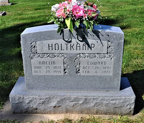 Amelia Josephine Flesch Holtkamp M Morial Find A Grave