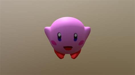 Kirby Download Free 3d Model By Tacoscientist 584d1eb Sketchfab