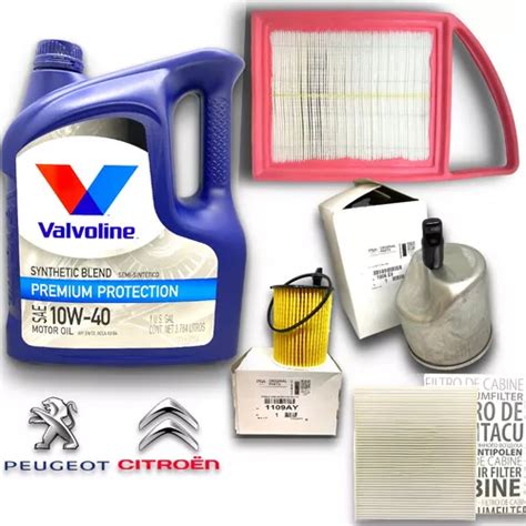 Kit Filtros Aceite Valvoline Partner Berlingo Hdi V