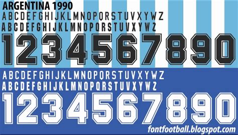 Font Vector Argentina World Cup 2022 Font SVG AI Eps Pdf