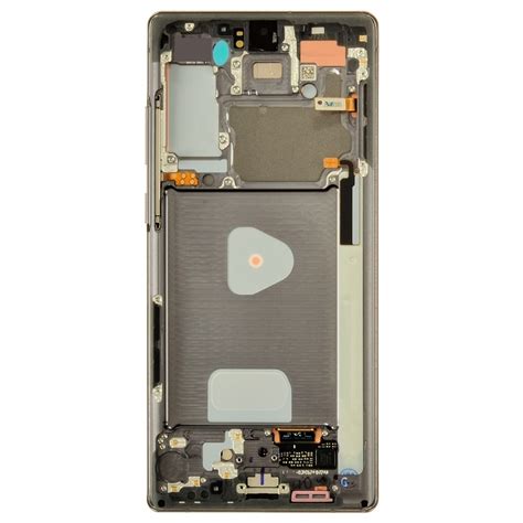 Oled Frame Assembly For Samsung Galaxy Note Mystic Gray N