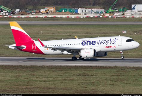 EC NFZ Iberia Airbus A320 251N Photo By Jost Gruchel ID 1160911