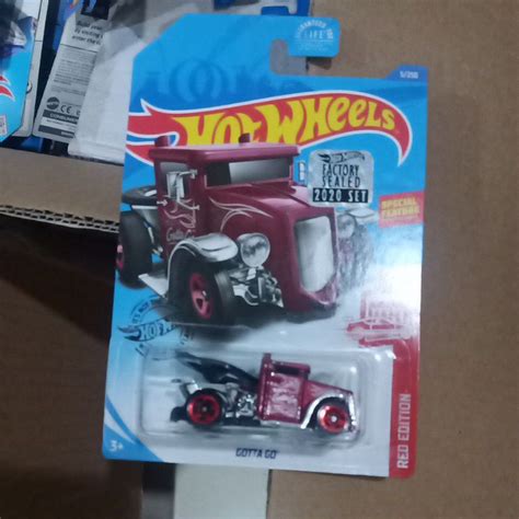 Jual Gotta Go Hotwheels Red Edition Shopee Indonesia