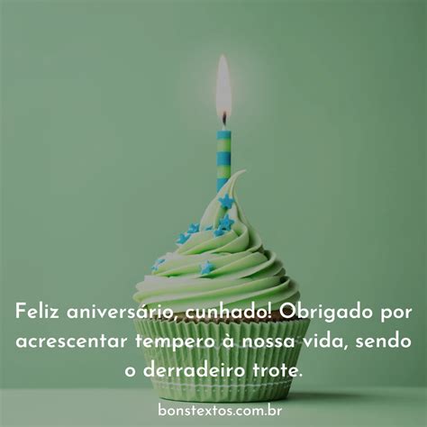 90 Feliz Aniversário Cunhado e Mensagens Bonstextos