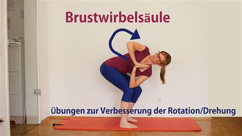 Beweglichkeit der Brustwirbelsäule in Rotation Drehung verbessern