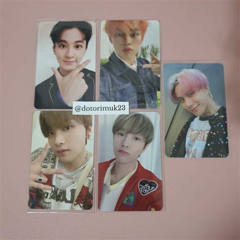 Nct Photocards Official Renjun Jewel Mark We Go Up Haechan Chenle We