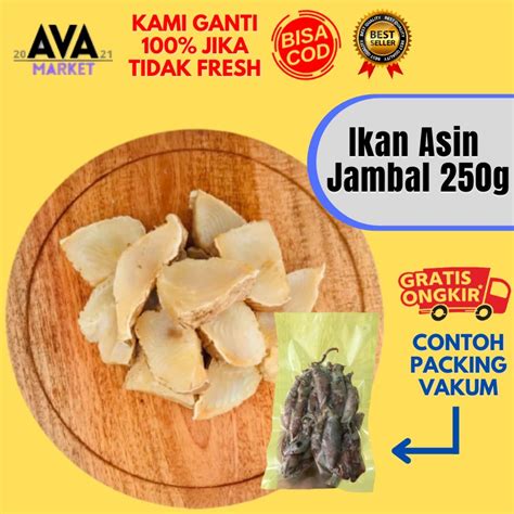 Jual Ikan Asin Jambal Roti SUPER Full Daging 250 500 Gram Shopee