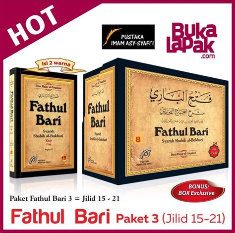 Jual Kitab Fathul Bari Paket 3 Jilid 15 21 Penulis Ibnu Hajar