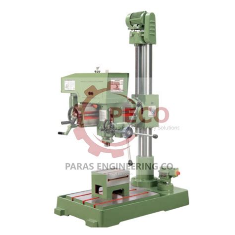 Mm Radial Drilling Machine Spindle Travel Mm Spindle Speed