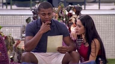 Assistir Big Brother Brasil Davi Tem Crise De Choro Ao Ler Carta Da