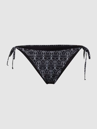 Karl Lagerfeld Beachwear Bikini Hose Mit Allover Logo Black Online Kaufen