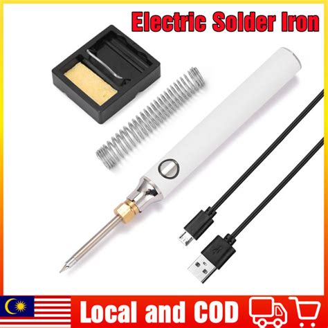 Mini Electric Soldering Iron Adjustable Temperature Electric Solder