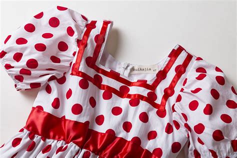 Shirley Temple Stand Up And Cheer Dress Polka Dots Dress Birthday Back