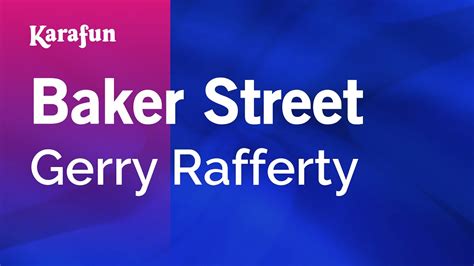 Baker Street Gerry Rafferty Karaoke Version Karafun Youtube