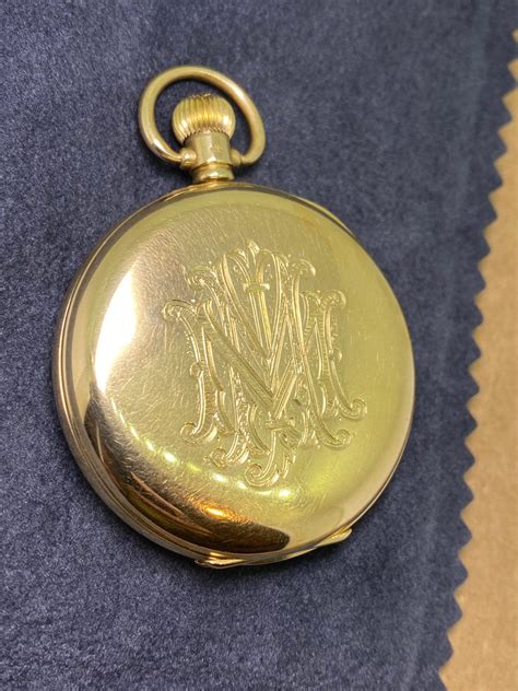 Art Deco 18k Solid Gold Rolex Pocket Watch 1920s Watch Museum
