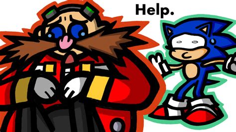 SONIC FRONTIERS - Consoling Eggman by maxthedrawingperson on DeviantArt