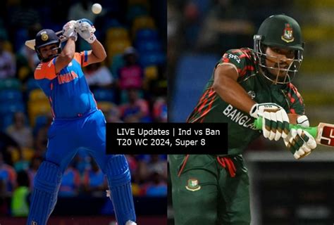 IND Vs BAN HIGHLIGHTS T20 WC 2024 Super 8 Kuldeep Pandya Shine As