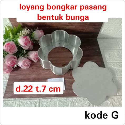 Jual Loyang Bongkar Pasang Ready Aneka Bentuk Dan Ukuran Shopee Indonesia