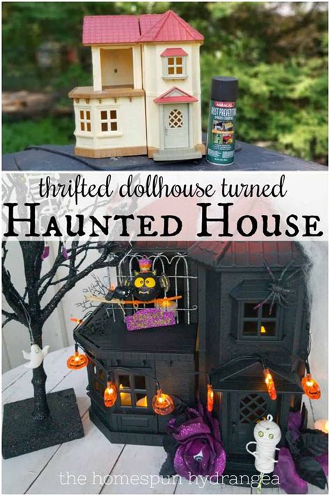 20 Diy Haunted Dollhouse Ideas For Halloween Decor Craftsy