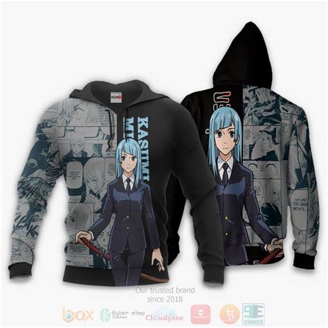 Hot Kasumi Miwa Custom Jujutsu Kaisen Anime Manga 3d Bomber Jacket Hoodies Express Your Unique