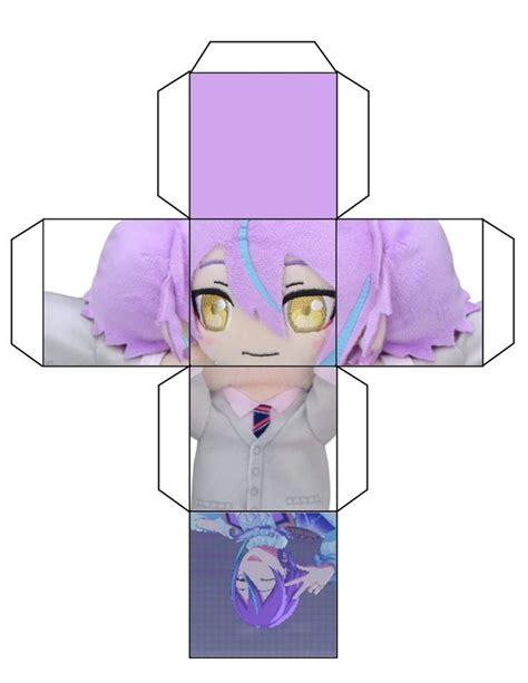 Rui Kamishiro Nesoberi Plush Cube In 2023 Paper Doll Template Anime