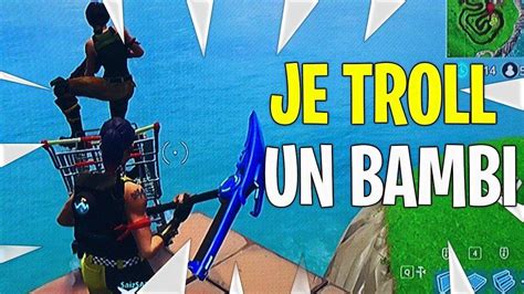 Je Troll Un Gros Kikoo Rageux Sur Fornite Il Pleure Youtube