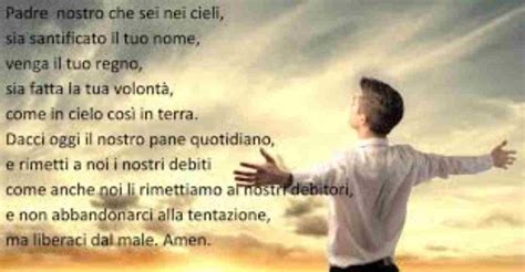 Il Padre Nostro Permette A Dio Di Entrare Nelle Nostre Vite