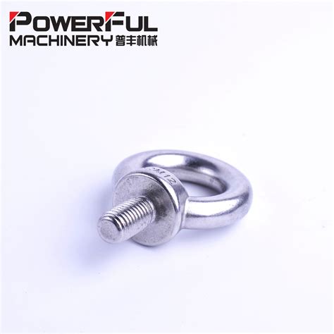 316 Stainless Steel DIN 580 Lifting Eye Bolt M12 China Lifting Eye