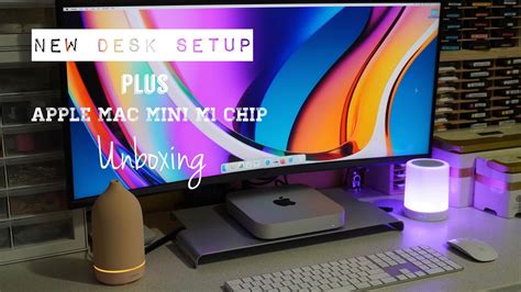 My New Desk Setup 2021 Apple Mac Mini M1 Unboxing Youtube