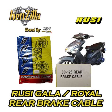 Rusi Sc125 Rear Brake Cable Gala Royal Lazada Ph