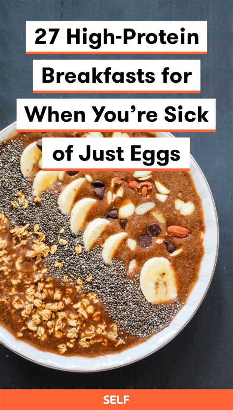 27 High Protein Breakfasts For When Youre Sick Of Just Eggs High