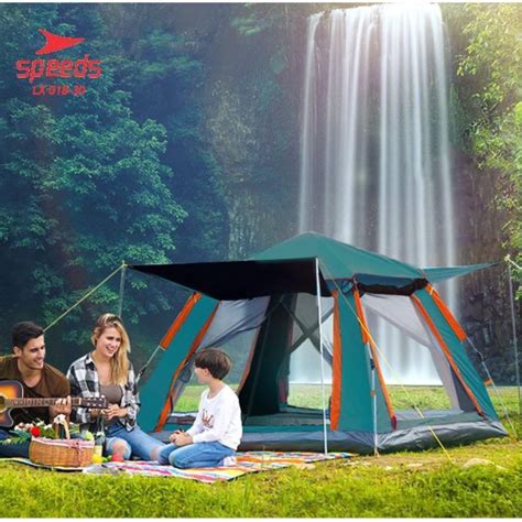 Jual Tenda Camping Double Layer Orang Manual Otomatis Kapasitas