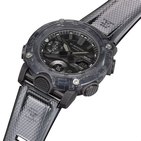 G SHOCK GA 2000SKE 8AER Casio Carbon Core Guard Black Skeleton