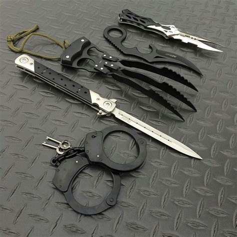 Knife Aesthetic Tactical Swords Big Girl Toys Military Weapons