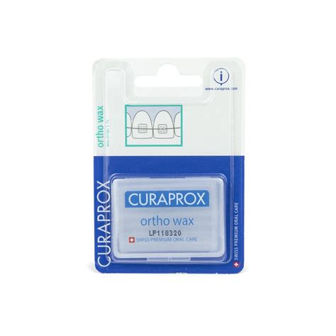 Ortho Wax Cera ortodóntica para Brackets Curaprox Depósito Dental REISIX