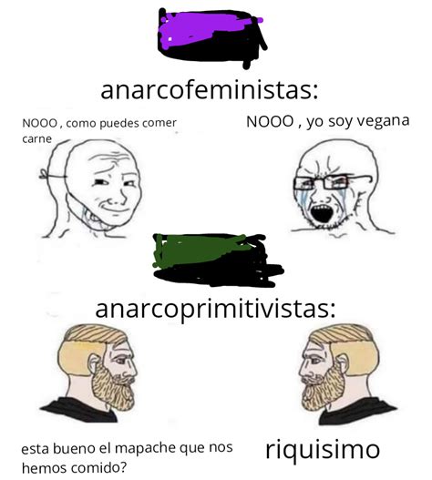 Los Anarcoprimitivistas Son Puros Chads Meme Subido Por Tostapav