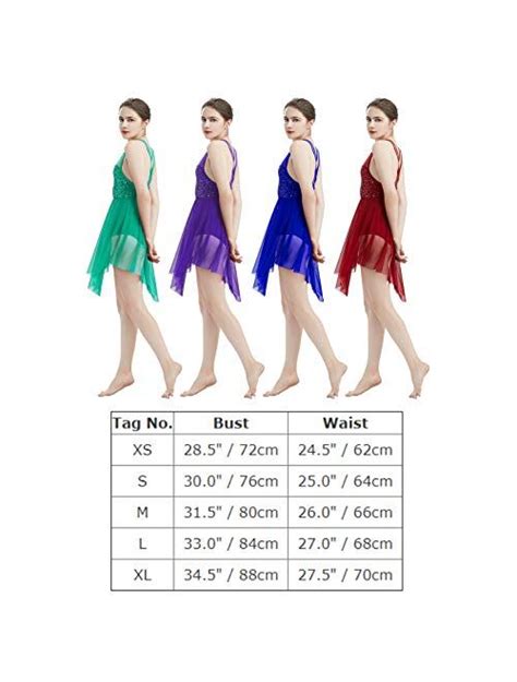 Buy Odasdo Women Lyrical Dance Dress Modern Contemporary Dancewear