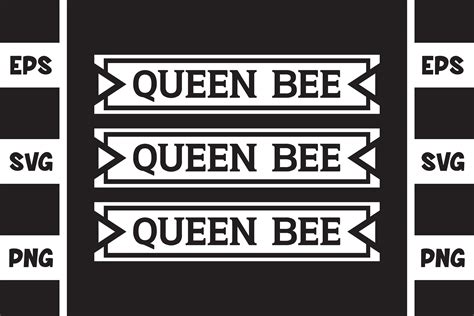 Queen Bee Graphic By Illustrately Creative Fabrica