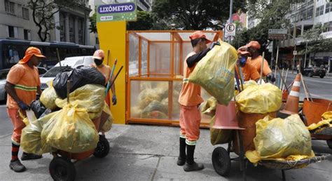 Em Quatro Dias Lixômetro Na Praça Sete Registra Mais De Três Toneladas