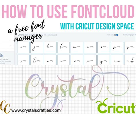 How To Use Fontcloud With Cricut Design Space Artofit