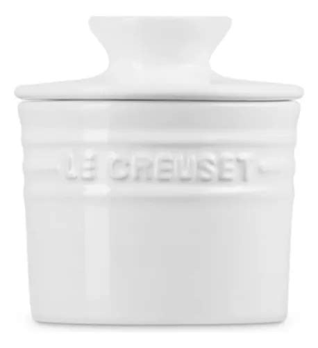 Pote Para Manteiga De Cer Mica Branco Oficial Le Creuset