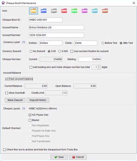 Cheque Book Management Chequesystem Cheque Printing Software User Guide