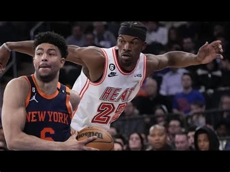 Miami Heat Vs New York Knicks Full Game Highlights March