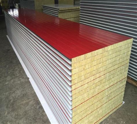 Waterproofing Metal Polyurethane Aluminum Sandwich Panels For Walls And