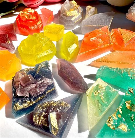 8 Flavor Box All Natural Kohakutou Japanese Crystal Candy Vegan Edible