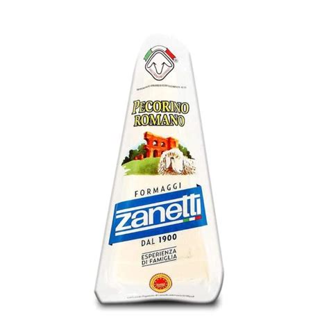 QUESO PECORINO ROMANO 250GR ZANETTI Mi Bodega Express