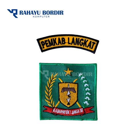 Jual Logo Pemkab Langkat Bordirpatchemblem Shopee Indonesia