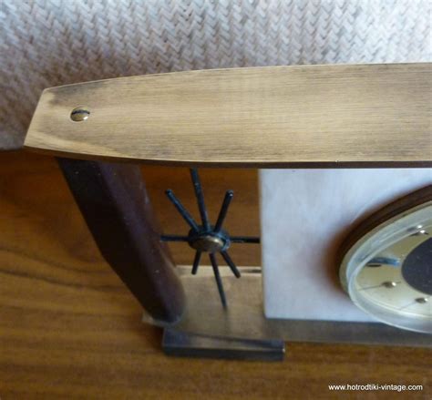 Vintage Metamec Mantelpiece Clock HRTV