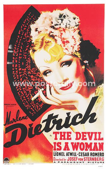 The Devil Is a Woman - Posterally Studio